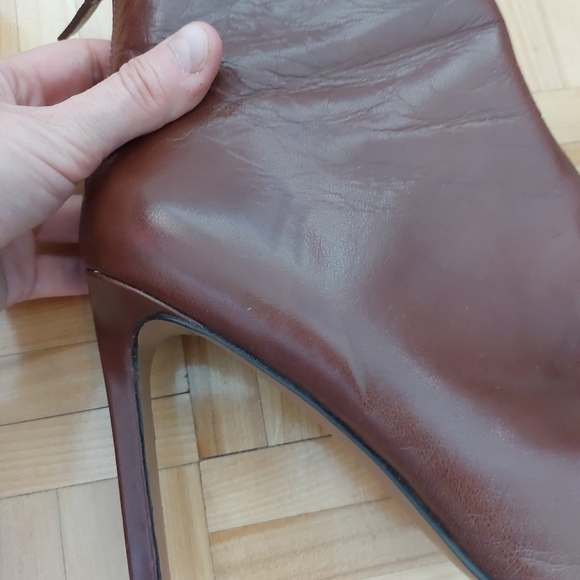Nine west high heel leather booties size 7.5 - Picture 11 of 14